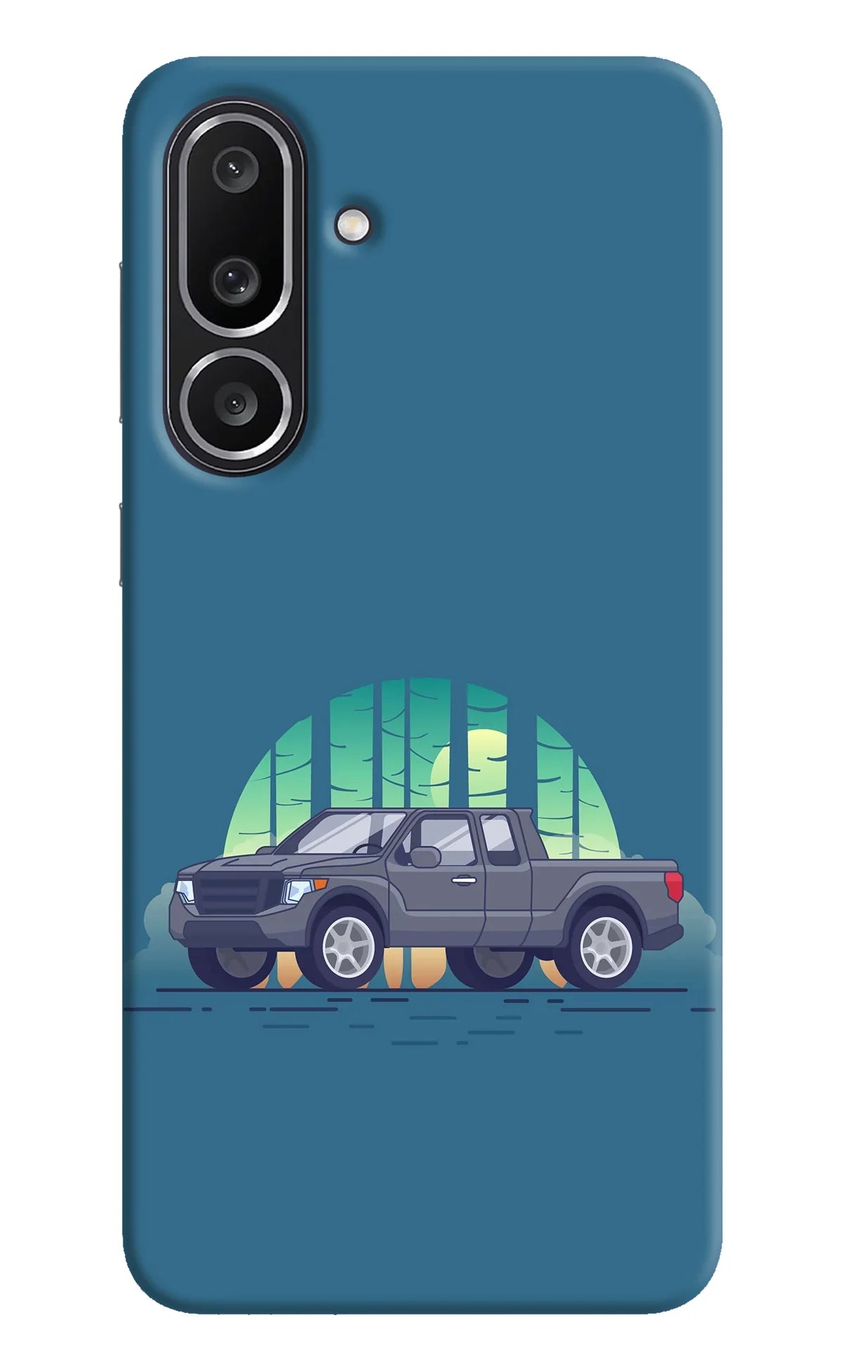 Retro Garage Vibe Samsung M56 5G Back Cover
