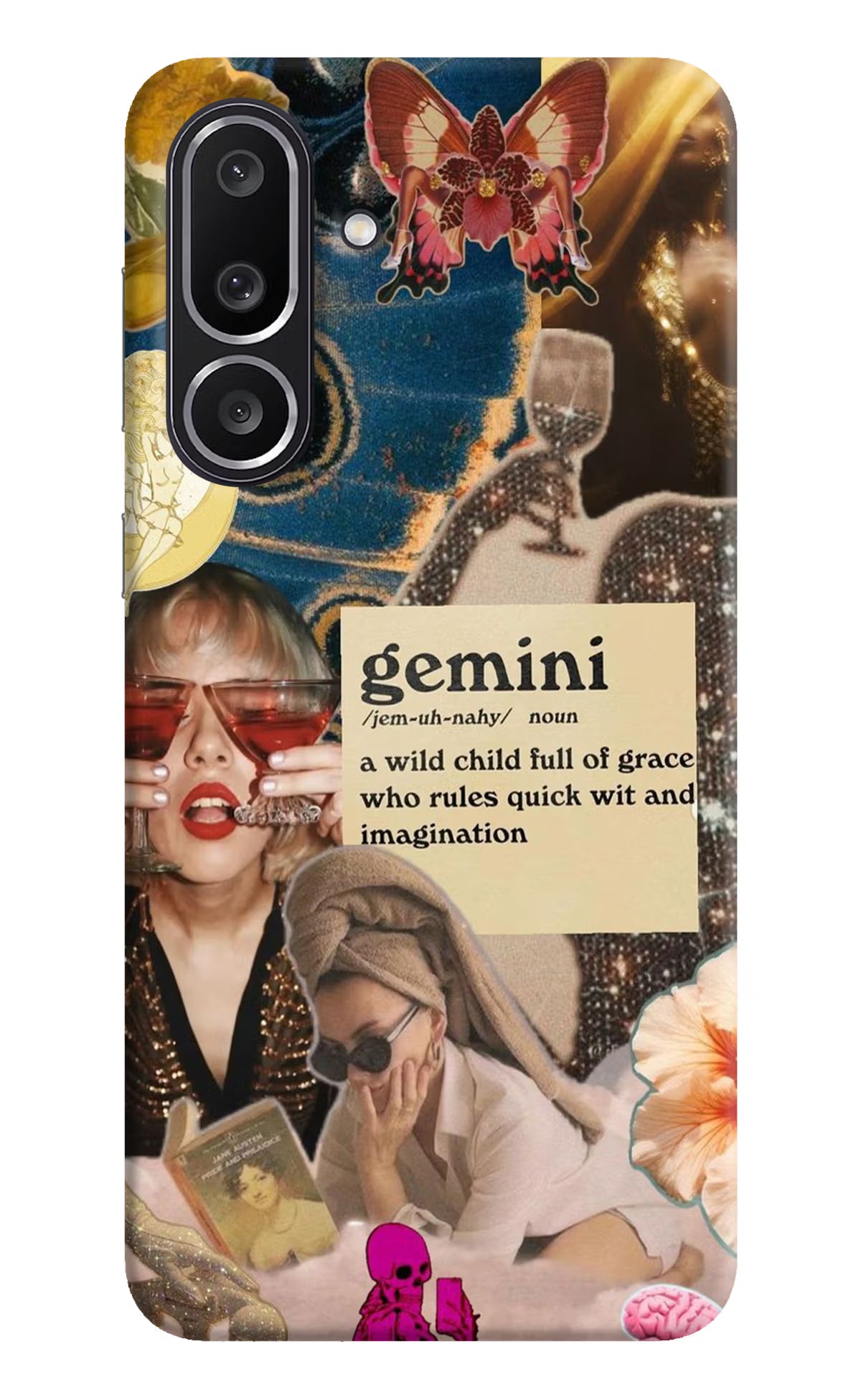 Gemini Zodiac Samsung M56 5G Back Cover