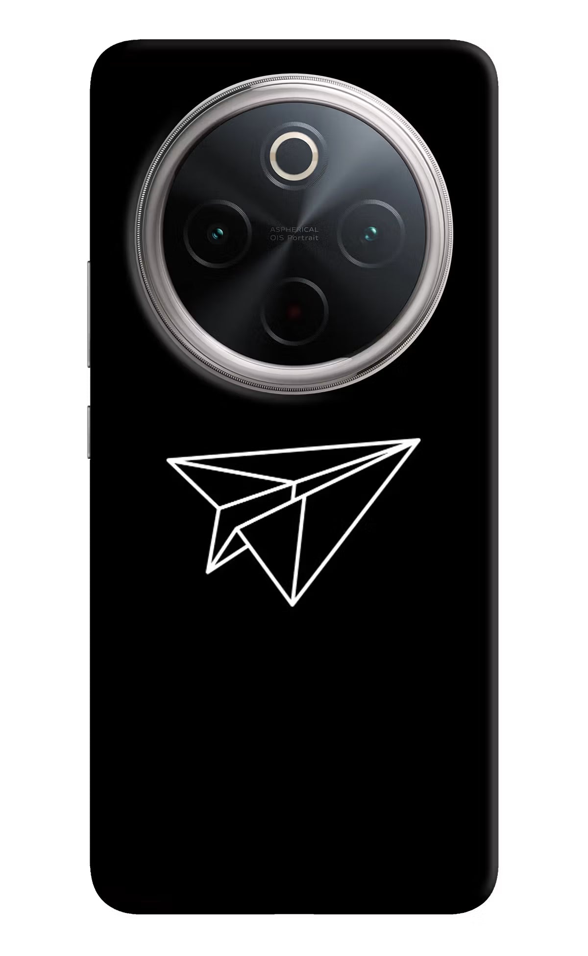 Paper Plane White Vivo T4 5G Back Cover