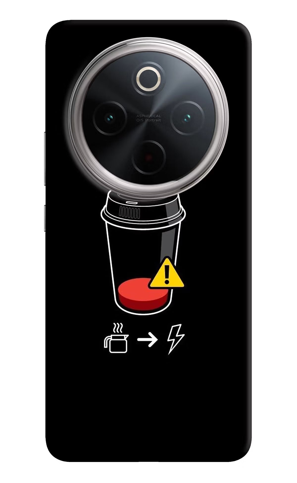 Coffee Vivo T4 5G Back Cover