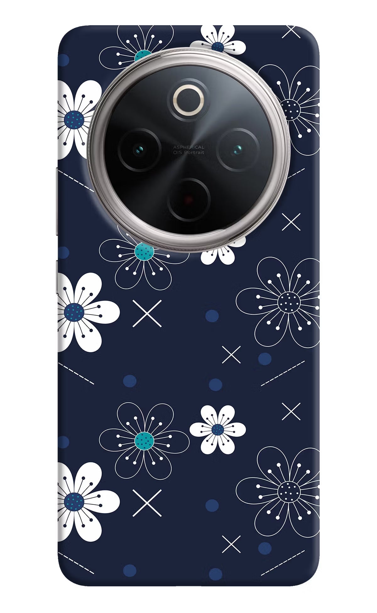 Flowers Vivo T4 5G Back Cover