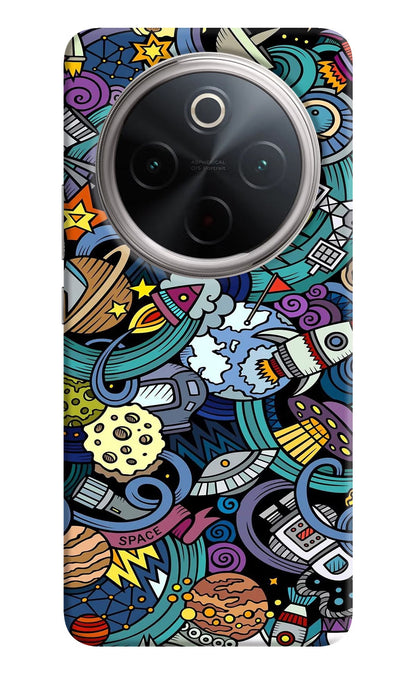 Space Abstract Vivo T4 5G Back Cover