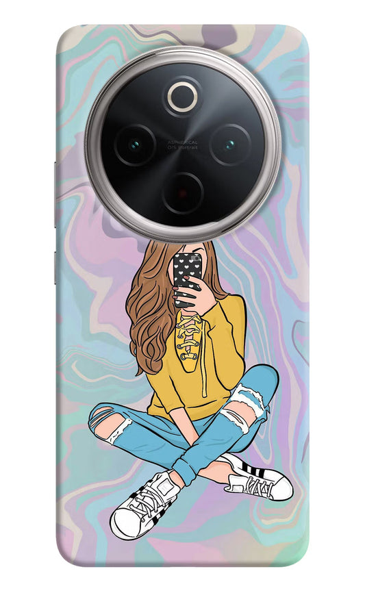 Selfie Girl Vivo T4 5G Back Cover