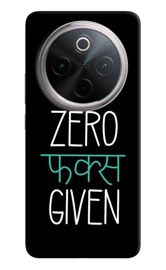 Zero Fucks Given Vivo T4 5G Back Cover