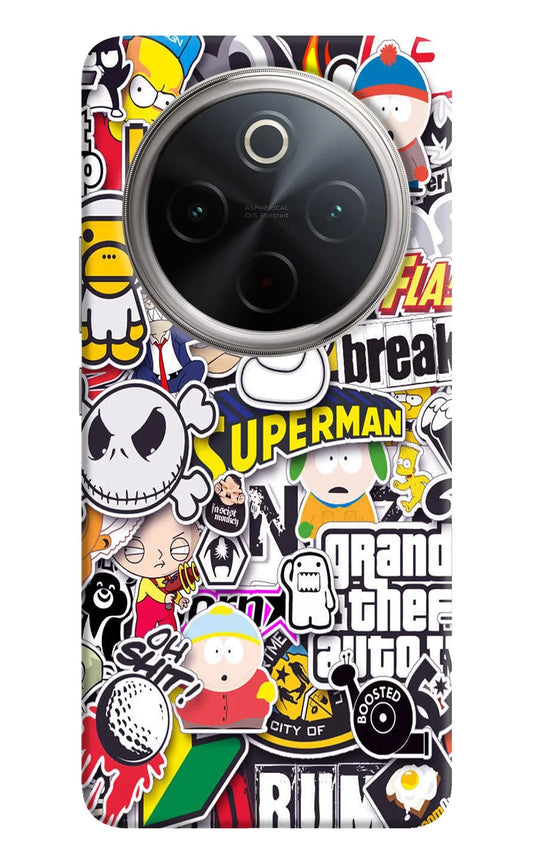 Sticker Bomb Vivo T4 5G Back Cover