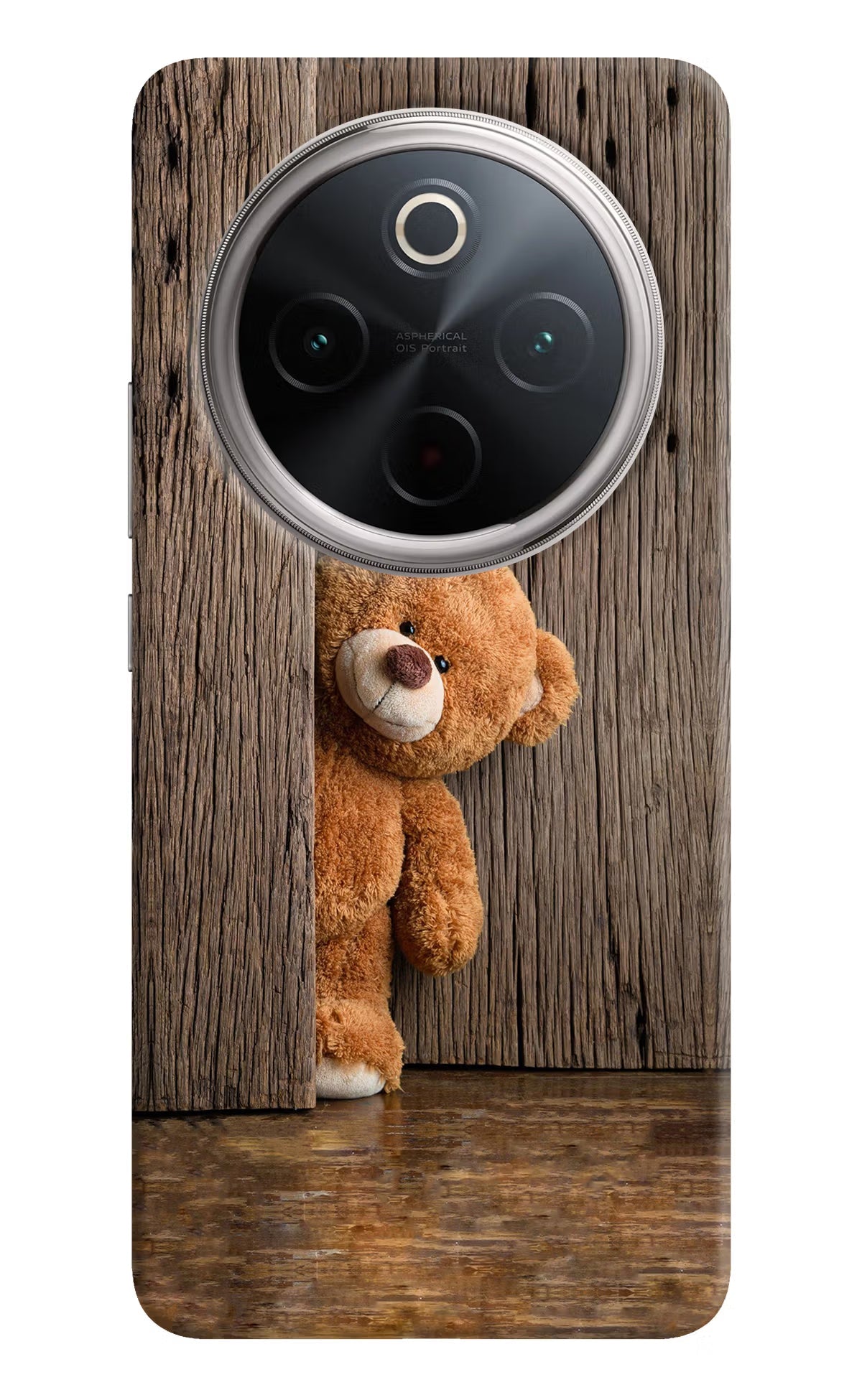 Teddy Wooden Vivo T4 5G Back Cover