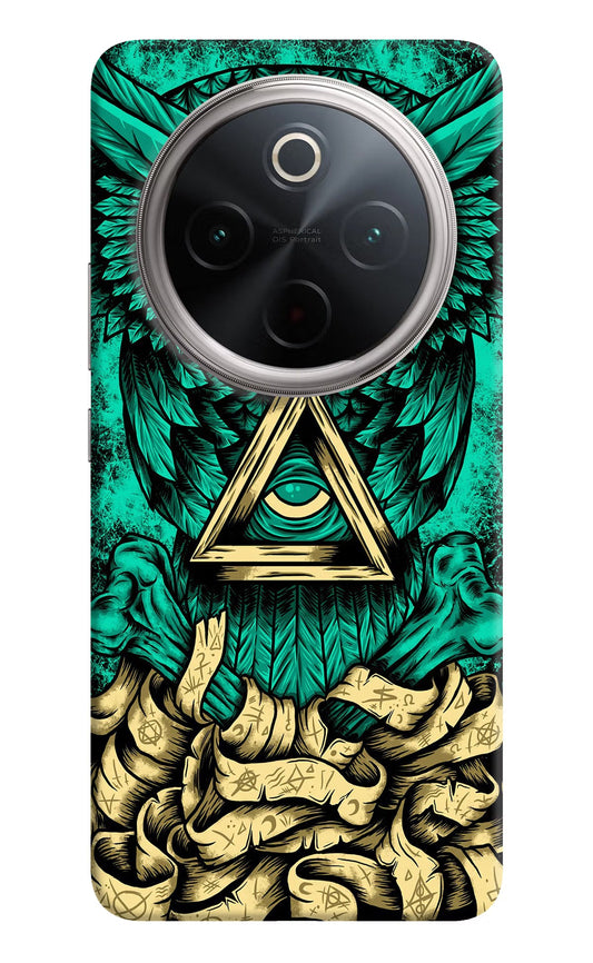Green Owl Vivo T4 5G Back Cover