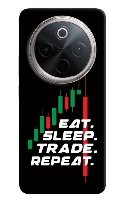 Eat Sleep Trade Repeat Vivo T4 5G Back Cover