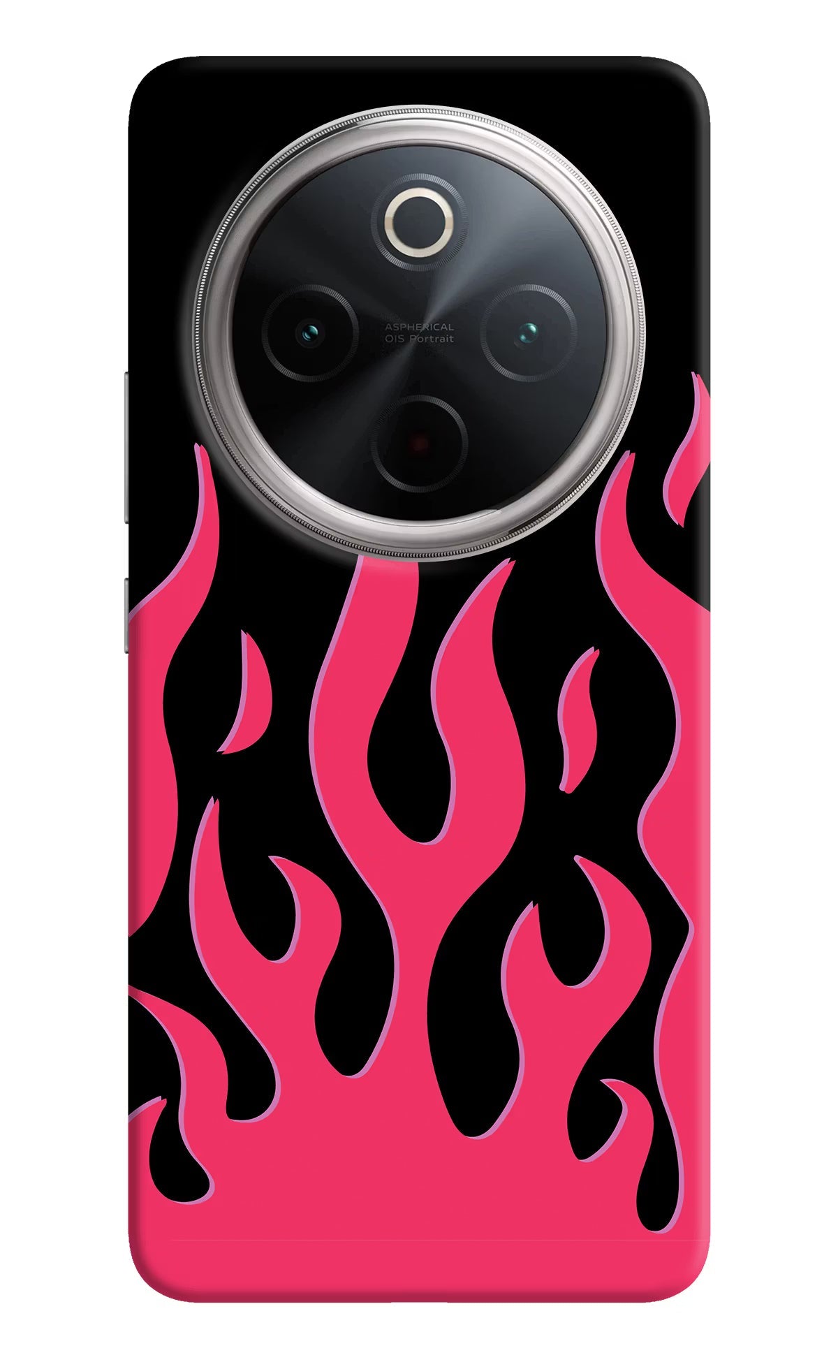 Fire Flames Vivo T4 5G Back Cover