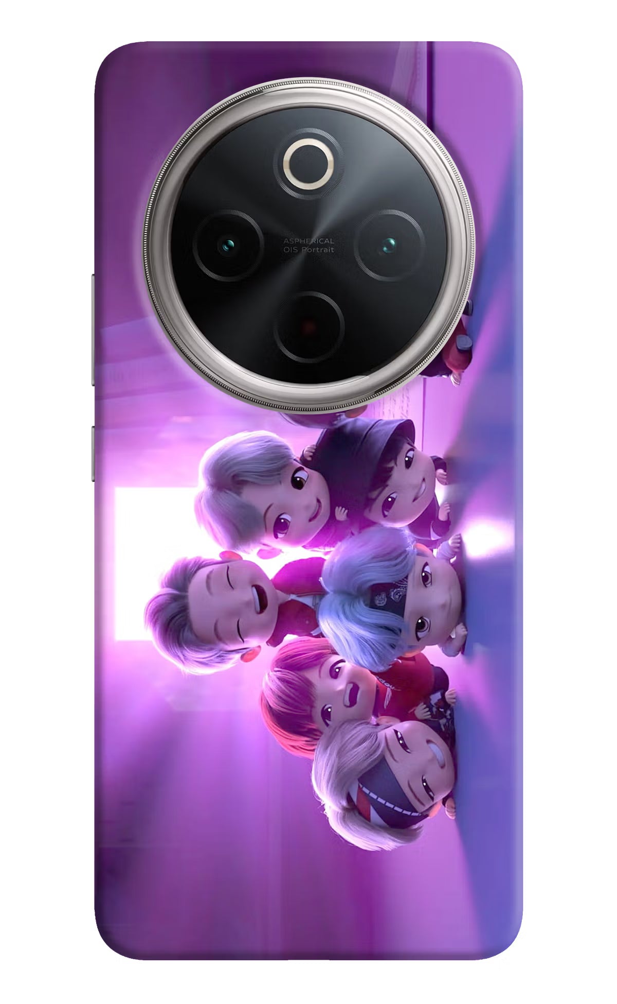 BTS Chibi Vivo T4 5G Back Cover