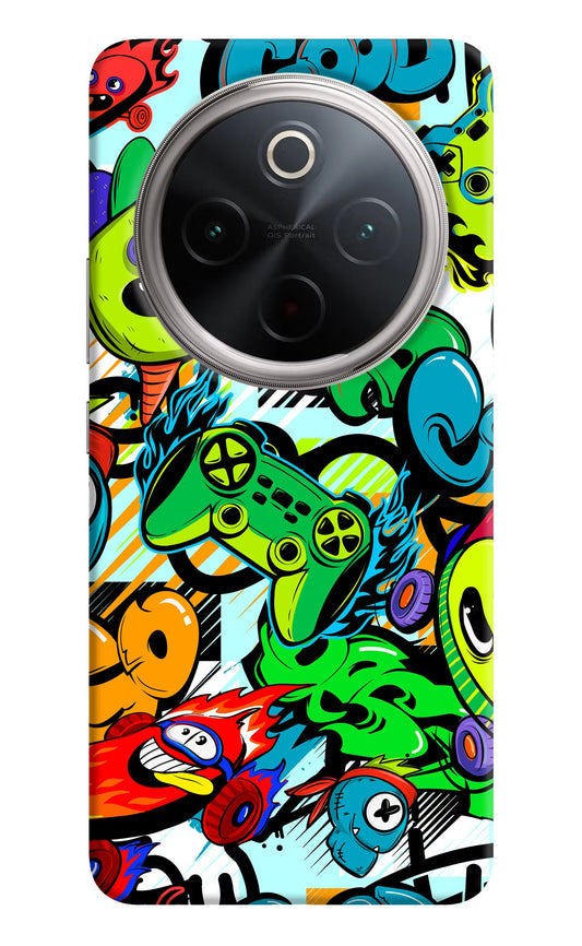 Game Doodle Vivo T4 5G Back Cover