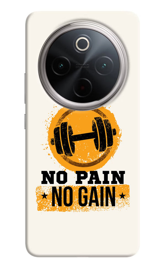 No Pain No Gain Vivo T4 5G Back Cover