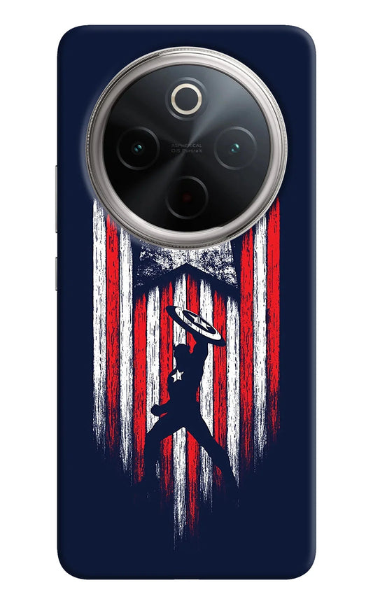 Captain America Marvel Art Vivo T4 5G Back Cover