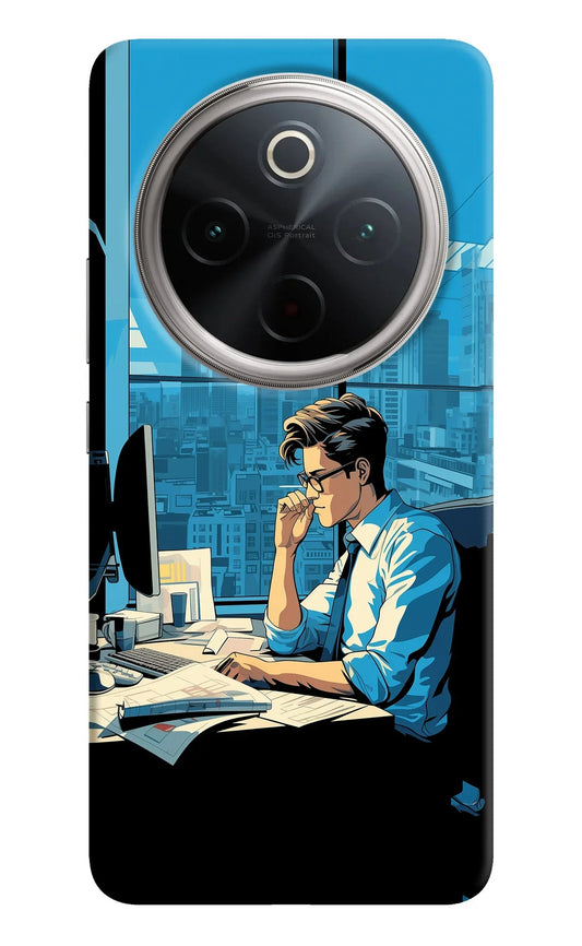 Focused Hustler (AI Generated) Vivo T4 5G Back Cover