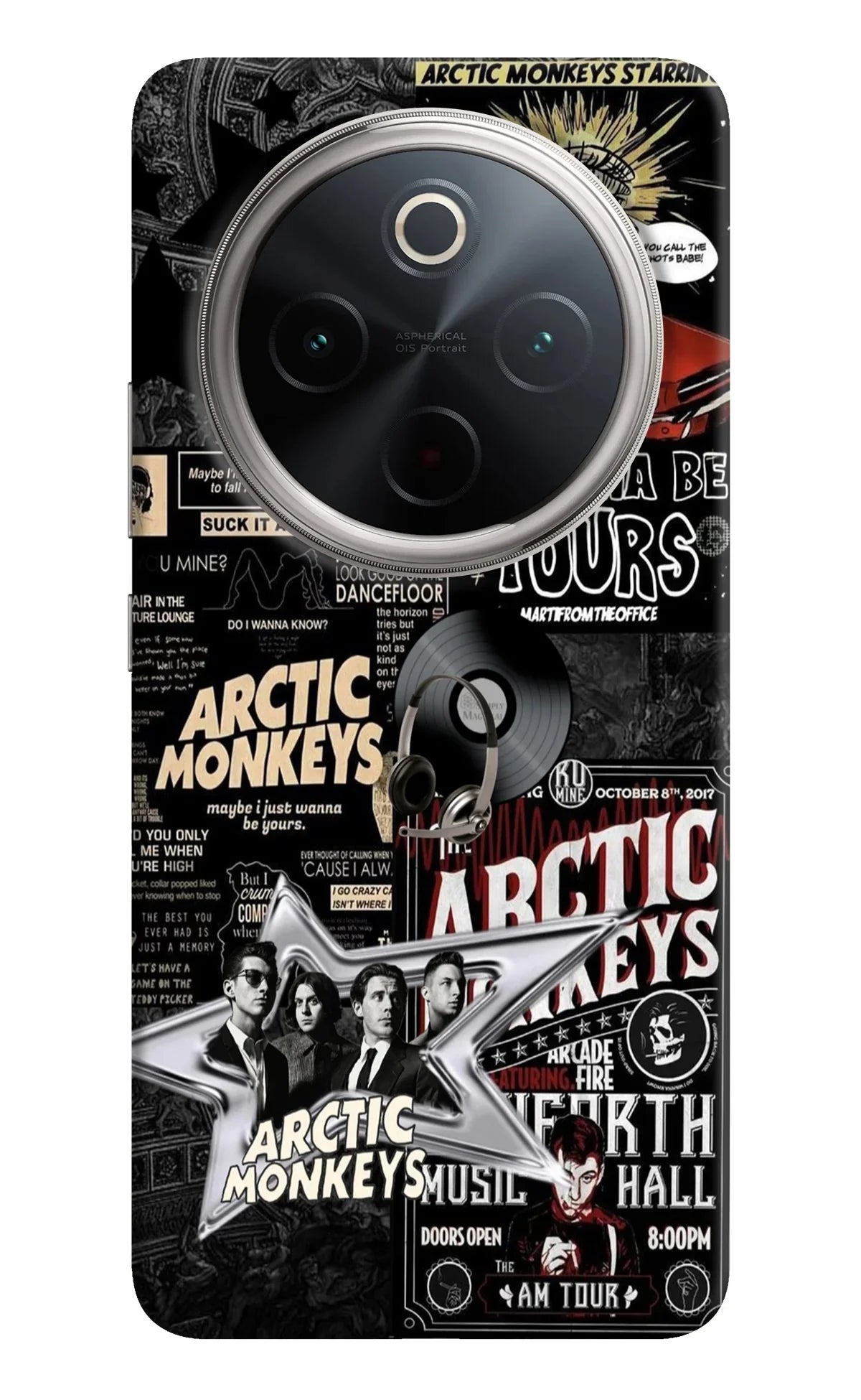 Arctic Monkeys Vivo T4 5G Back Cover
