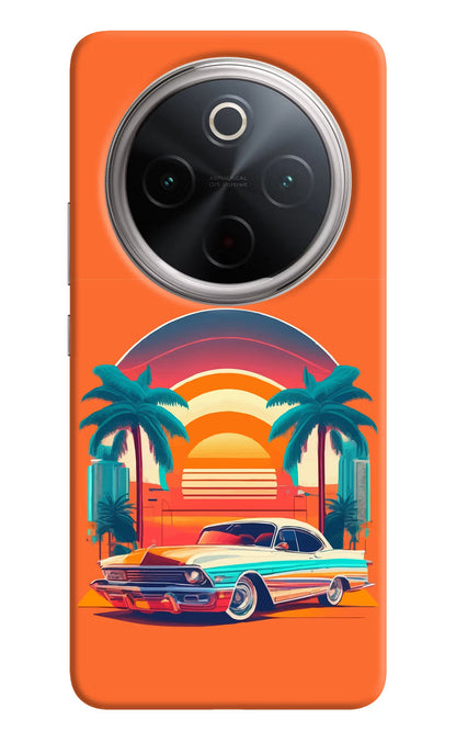 Palm Drive 80s Vivo T4 5G Back Cover