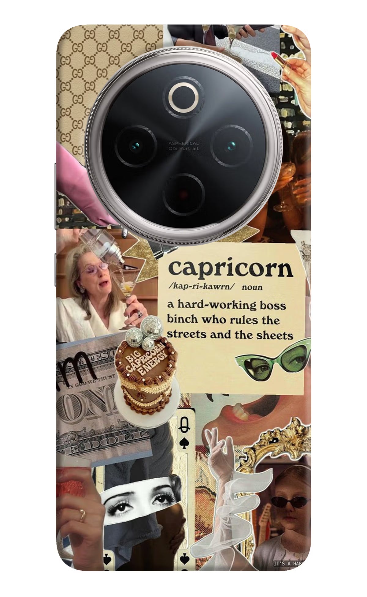Capricorn Zodiac Vivo T4 5G Back Cover