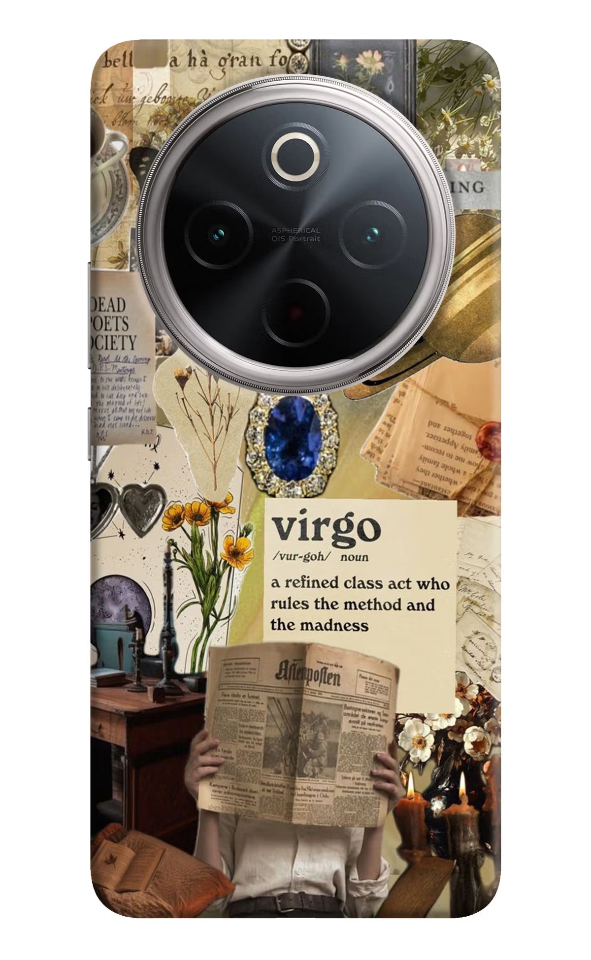 Virgo Zodiac Vivo T4 5G Back Cover