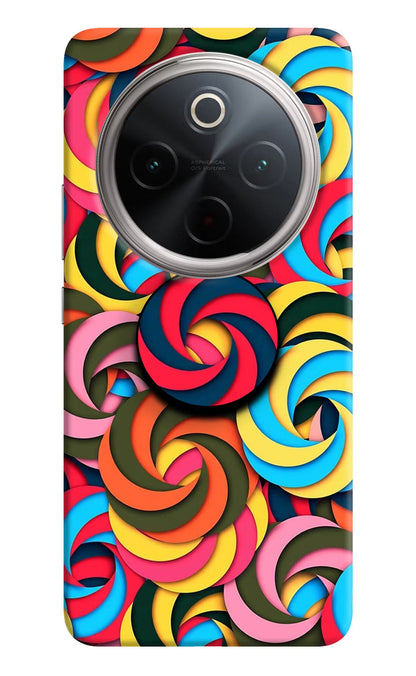 Spiral Pattern Vivo T4 5G Pop Case