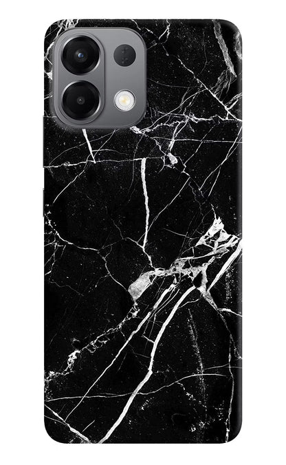 Black Marble Pattern Oppo K13 5G Back Cover