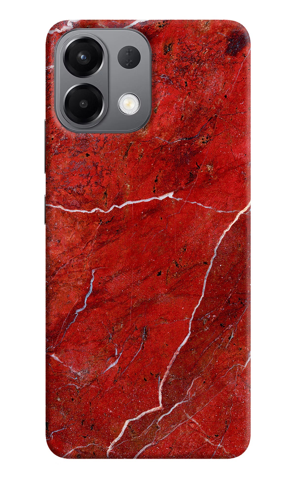 Red Marble Design Oppo K13 5G Back Cover