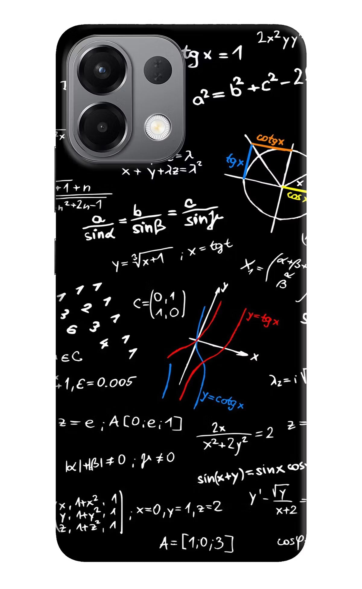 Mathematics Formula Oppo K13 5G Back Cover