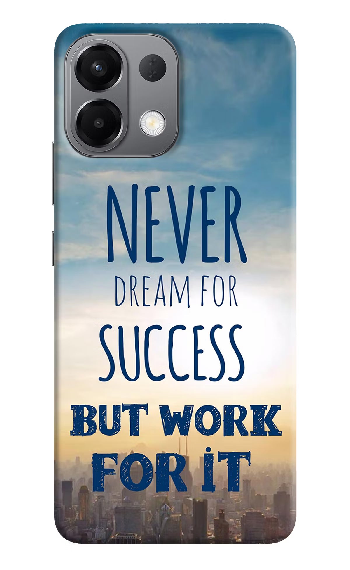 Never Dream For Success But Work For It Oppo K13 5G Back Cover