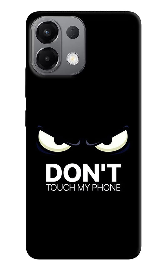Don'T Touch My Phone Oppo K13 5G Back Cover