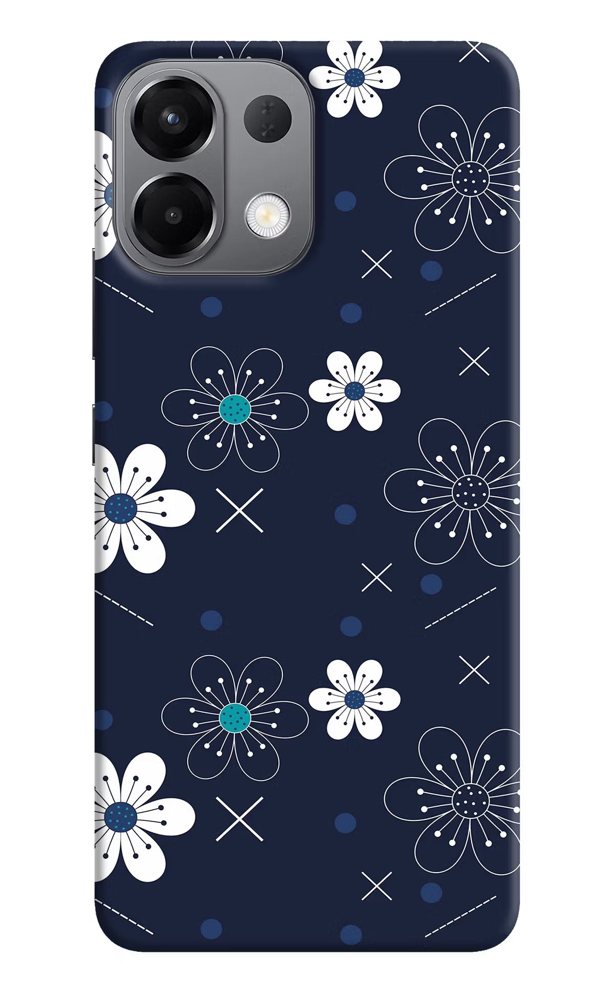 Flowers Oppo K13 5G Back Cover