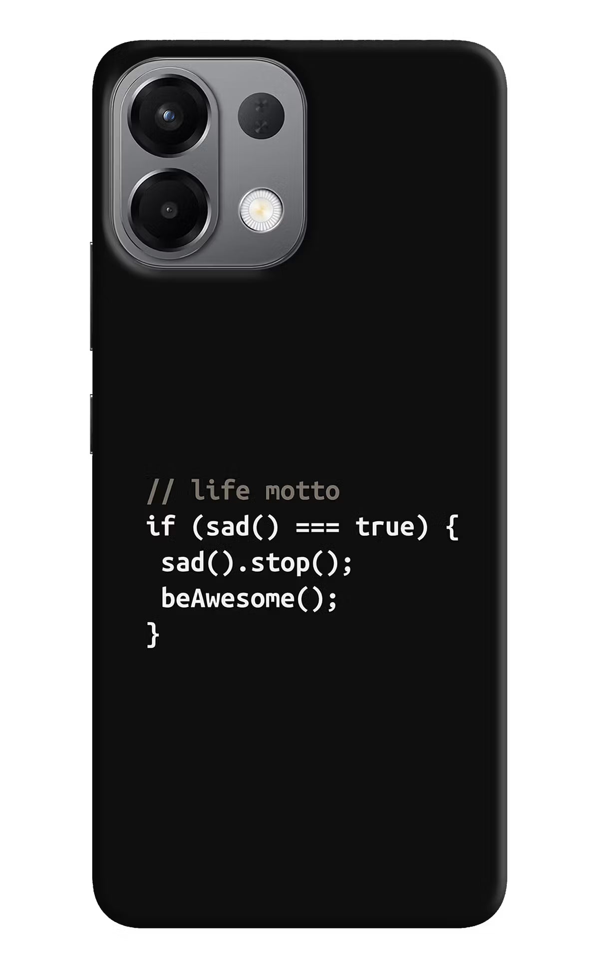 Life Motto Code Oppo K13 5G Back Cover