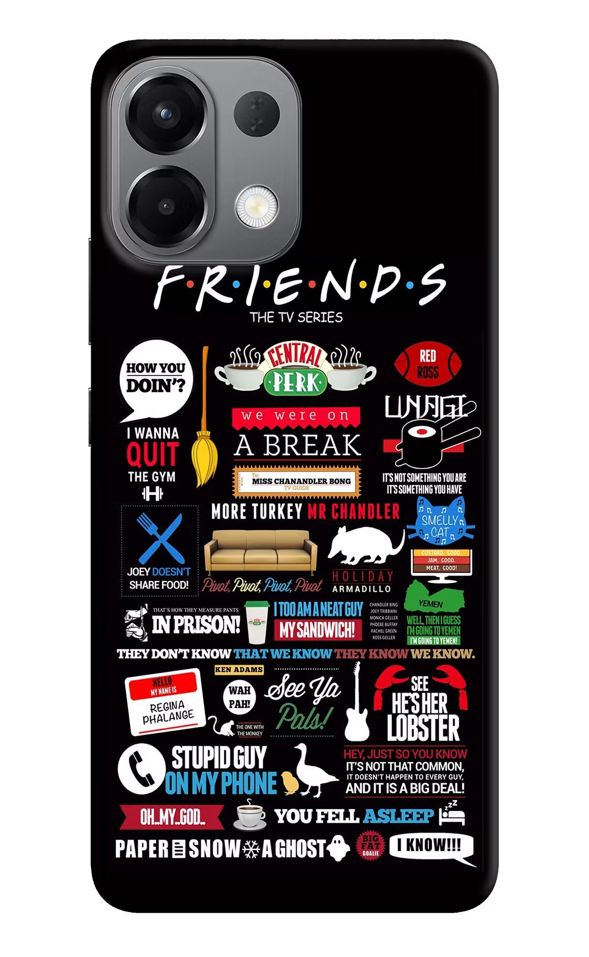 FRIENDS Oppo K13 5G Back Cover