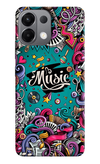 Music Graffiti Oppo K13 5G Back Cover