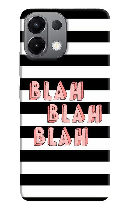 Blah Blah Blah Oppo K13 5G Back Cover
