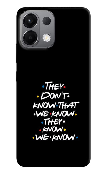 FRIENDS Dialogue Oppo K13 5G Back Cover
