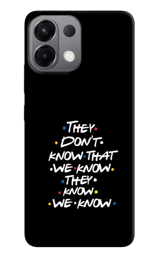 FRIENDS Dialogue Oppo K13 5G Back Cover