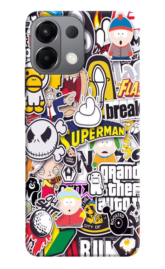 Sticker Bomb Oppo K13 5G Back Cover