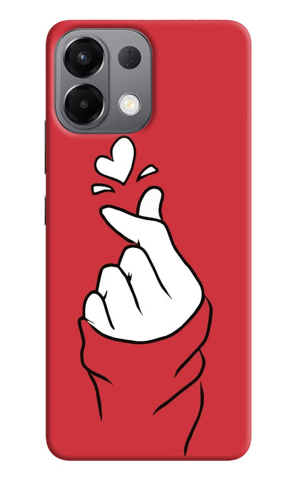 Korean Love Sign Oppo K13 5G Back Cover