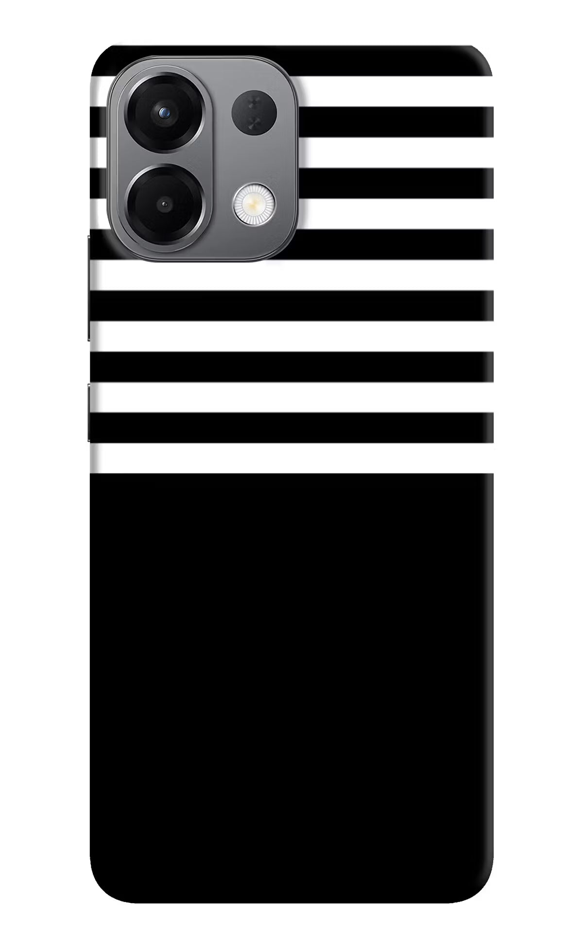 Black and White Print Oppo K13 5G Back Cover