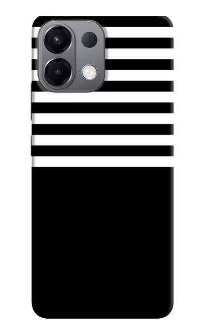 Black and White Print Oppo K13 5G Back Cover