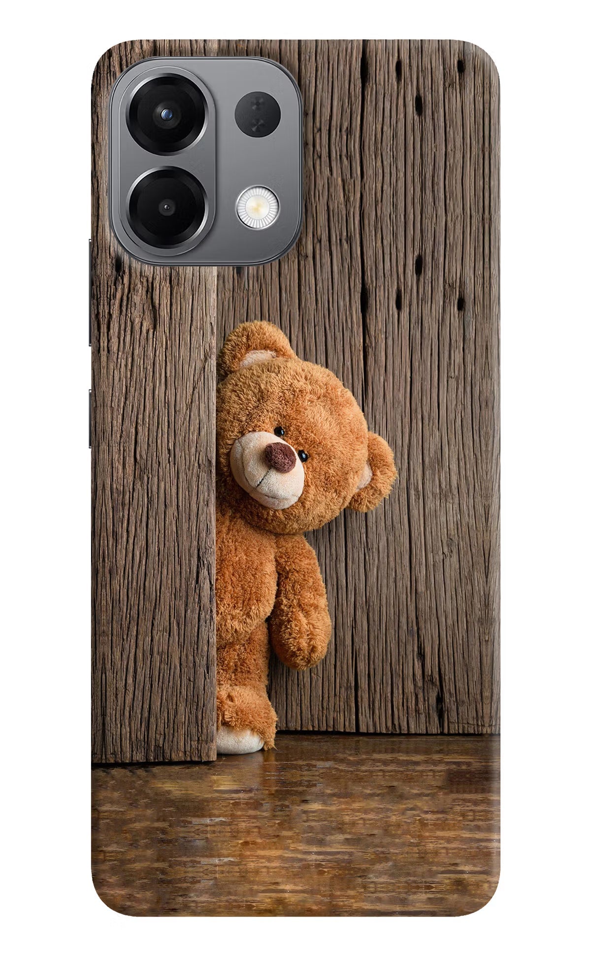 Teddy Wooden Oppo K13 5G Back Cover