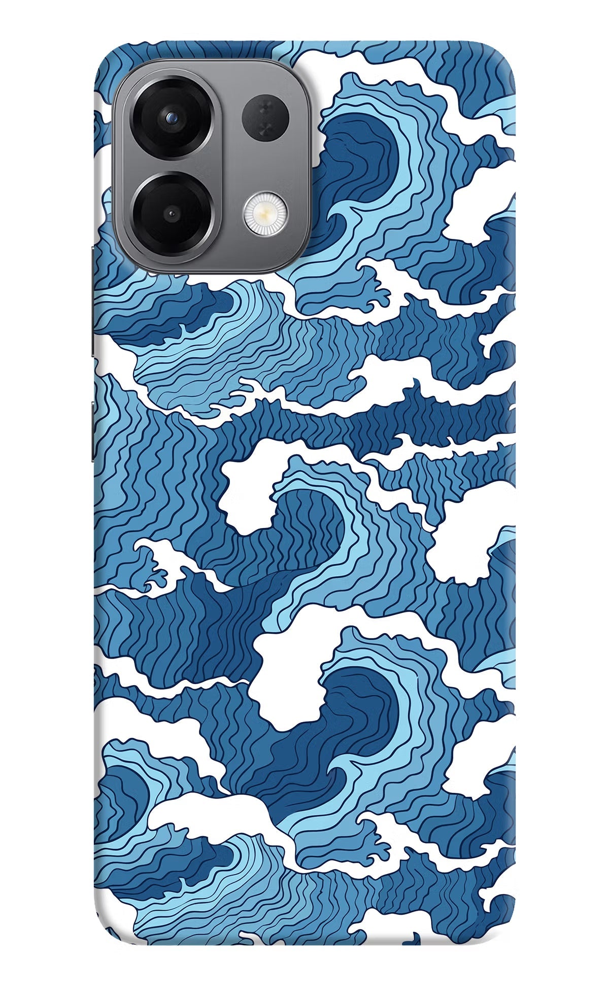 Blue Waves Oppo K13 5G Back Cover