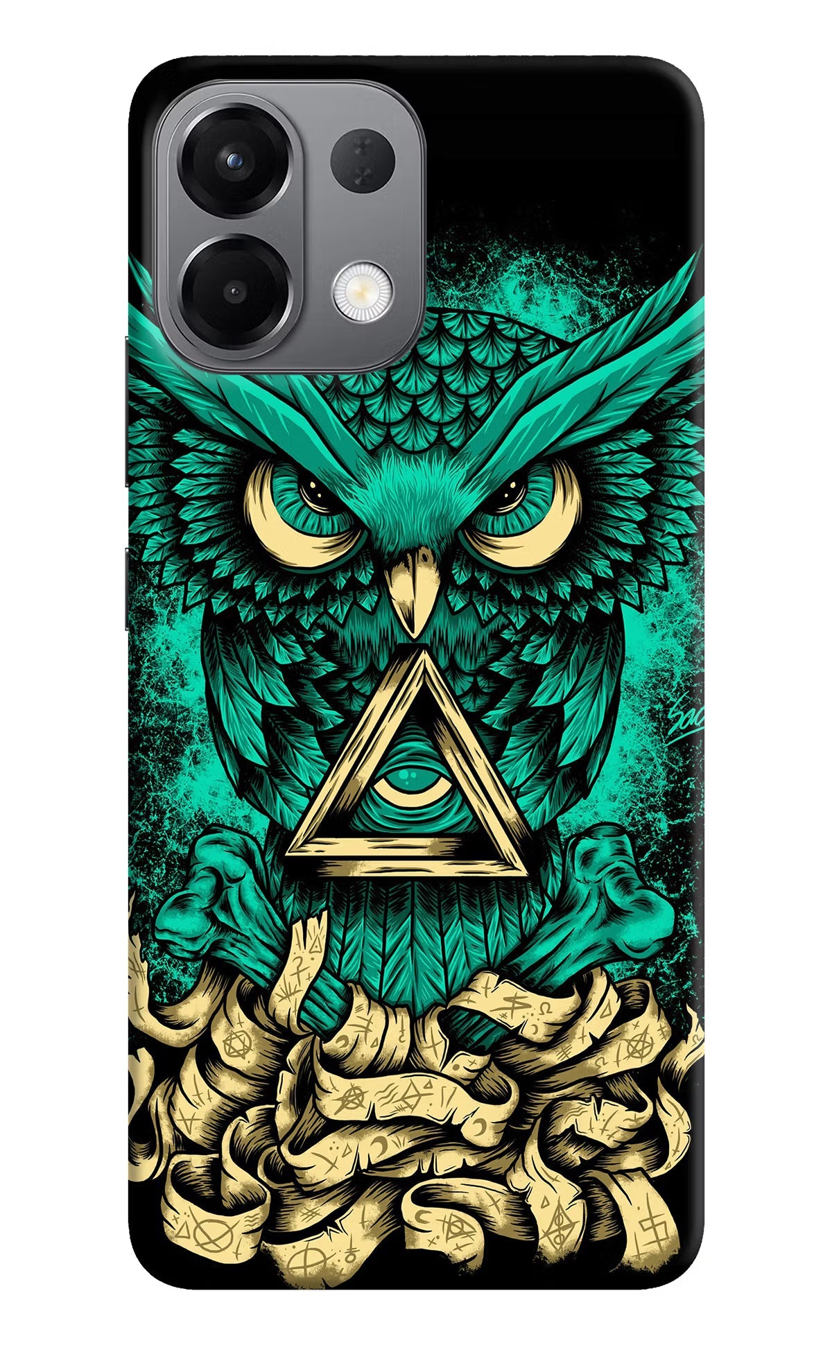 Green Owl Oppo K13 5G Back Cover