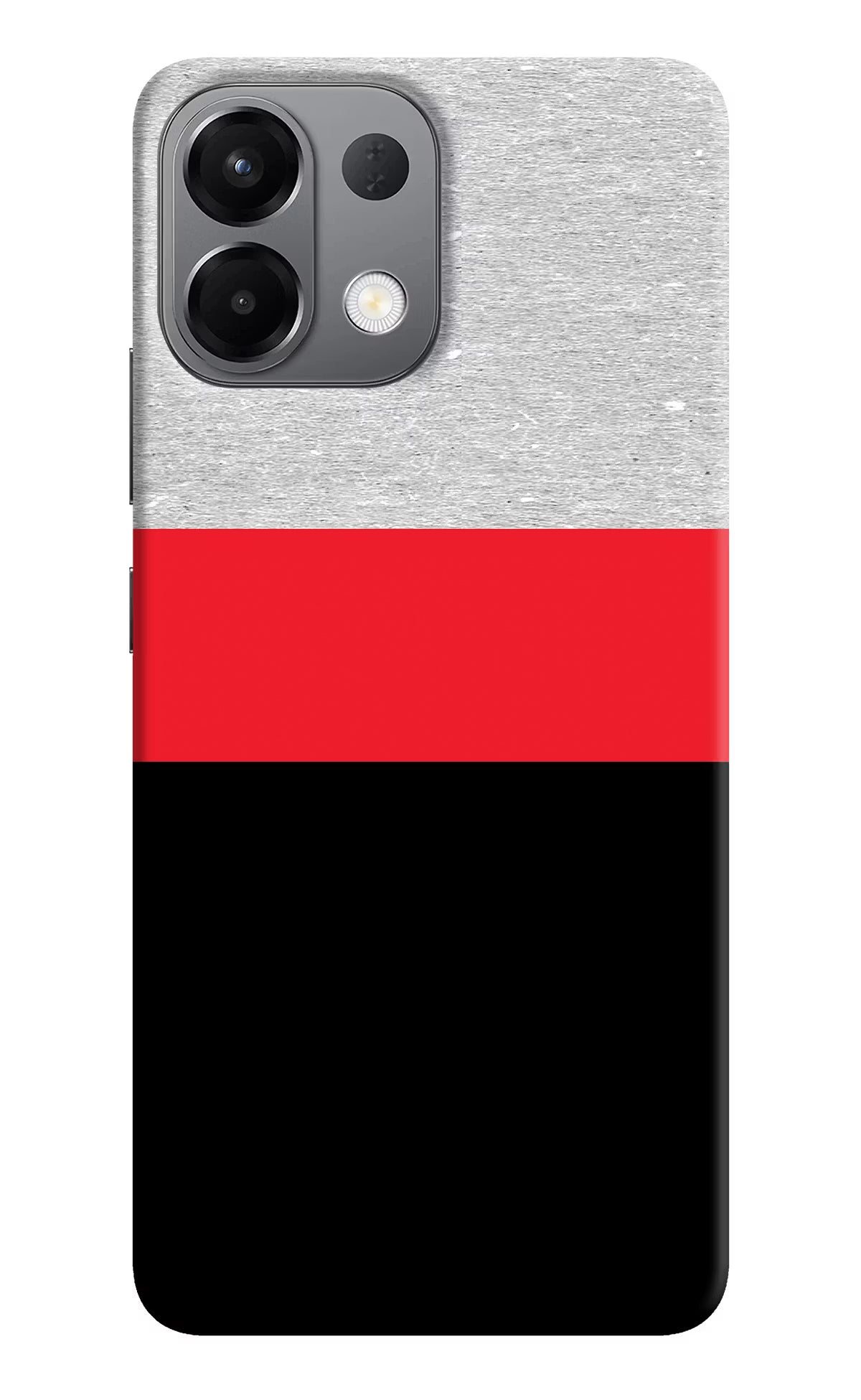 Tri Color Pattern Oppo K13 5G Back Cover