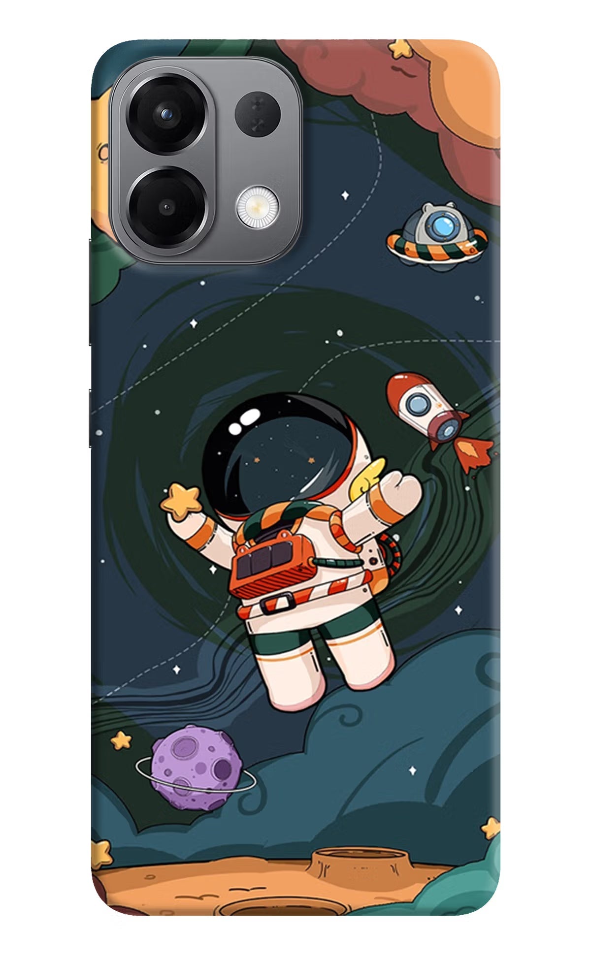 Cartoon Astronaut Oppo K13 5G Back Cover