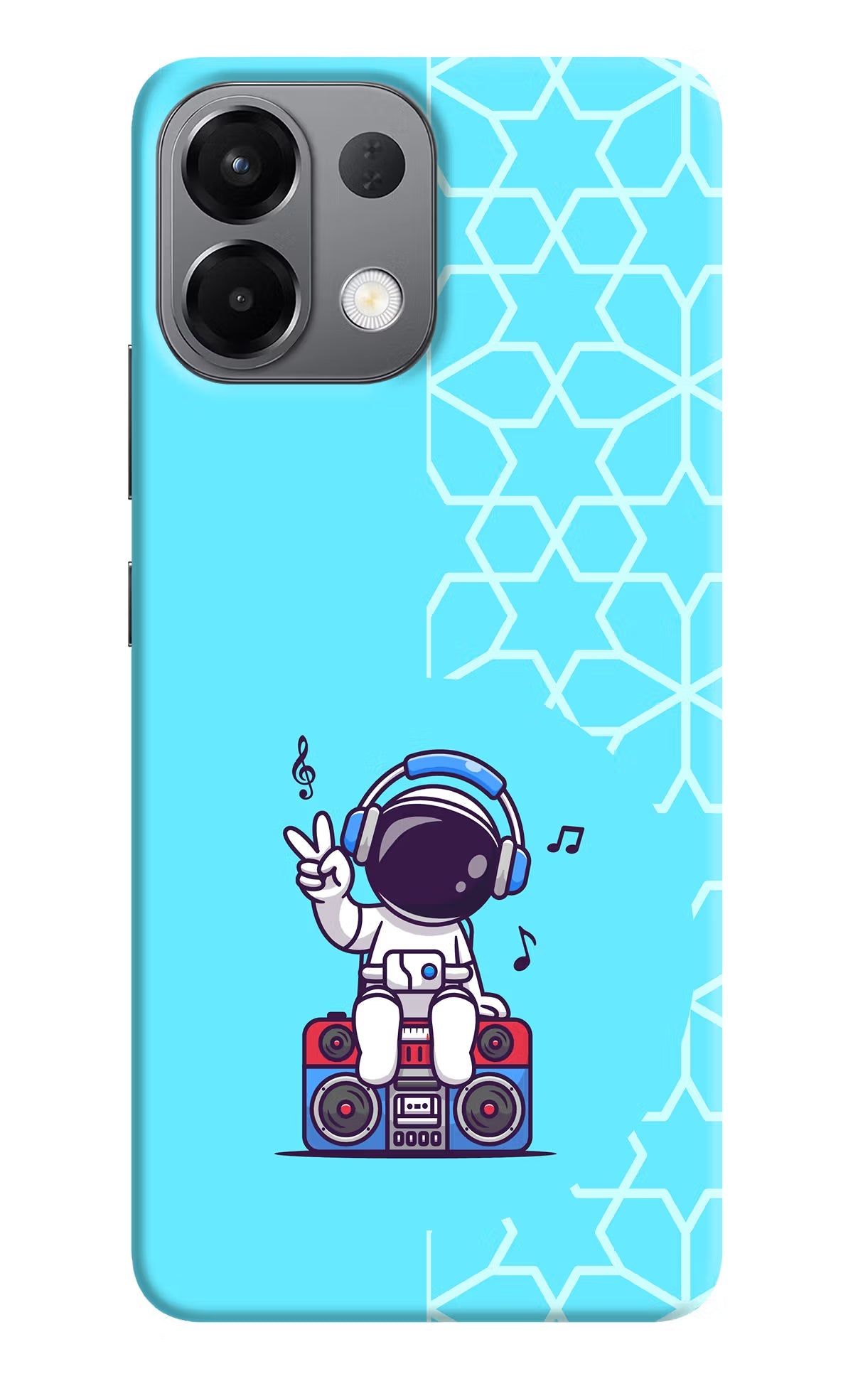 Cute Astronaut Chilling Oppo K13 5G Back Cover