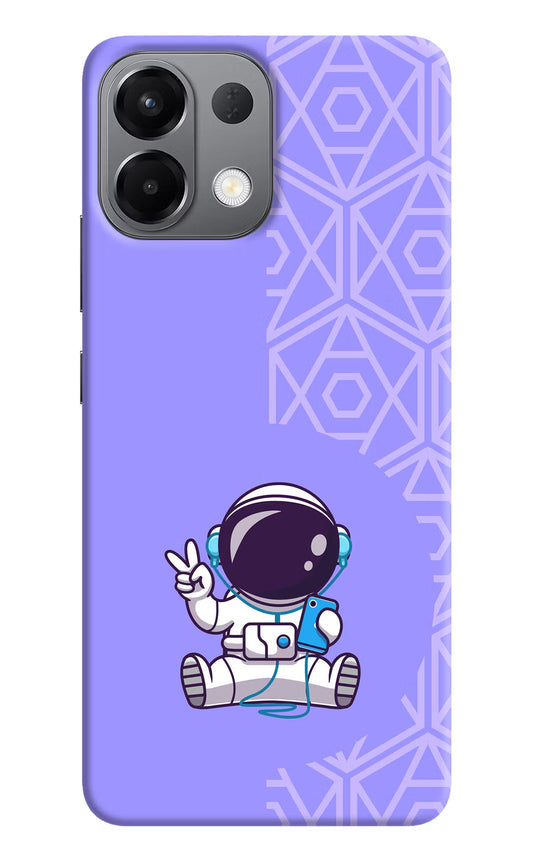 Cute Astronaut Chilling Oppo K13 5G Back Cover