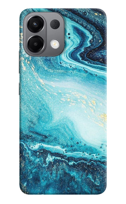 Blue Glitter Marble Oppo K13 5G Back Cover