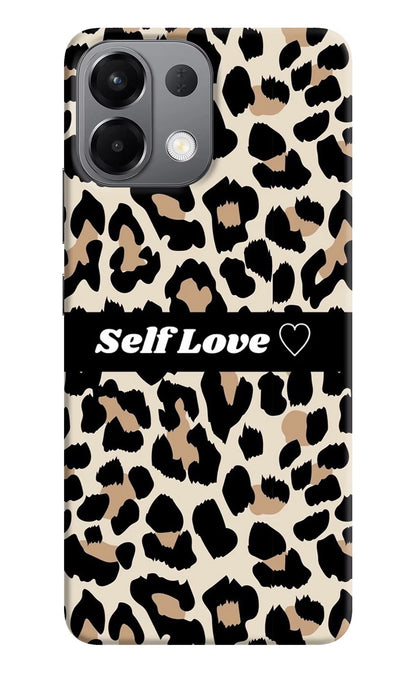 Leopard Print Self Love Oppo K13 5G Back Cover