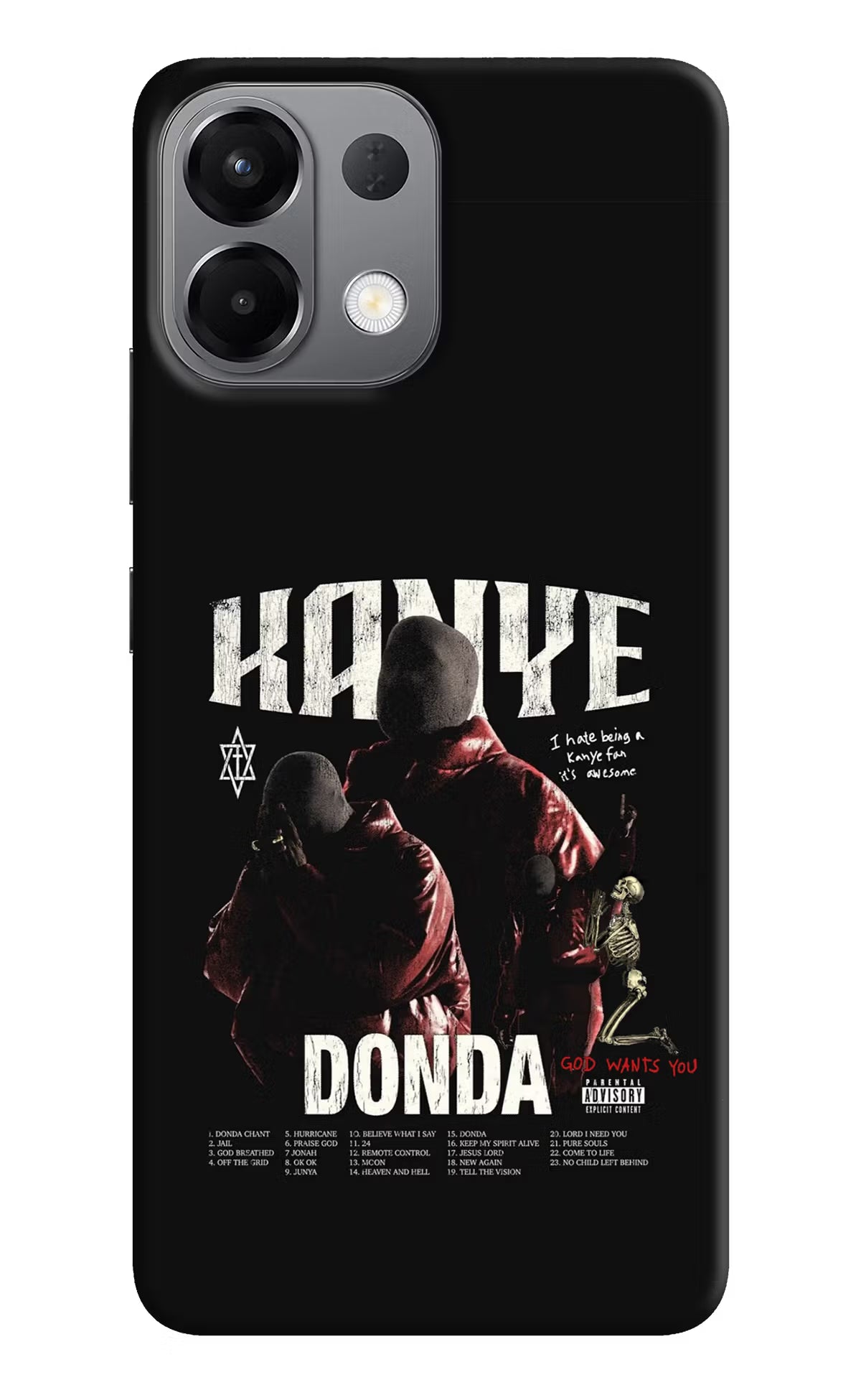 Donda Kanye West Oppo K13 5G Back Cover