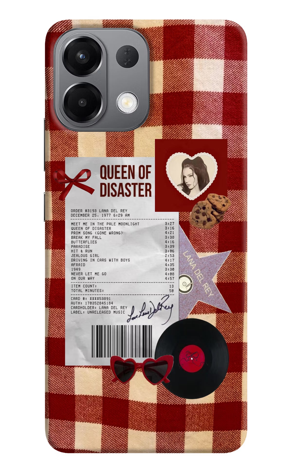 Queen of Disaster Oppo K13 5G Back Cover